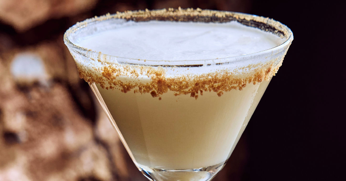 Keylime pie martini half image