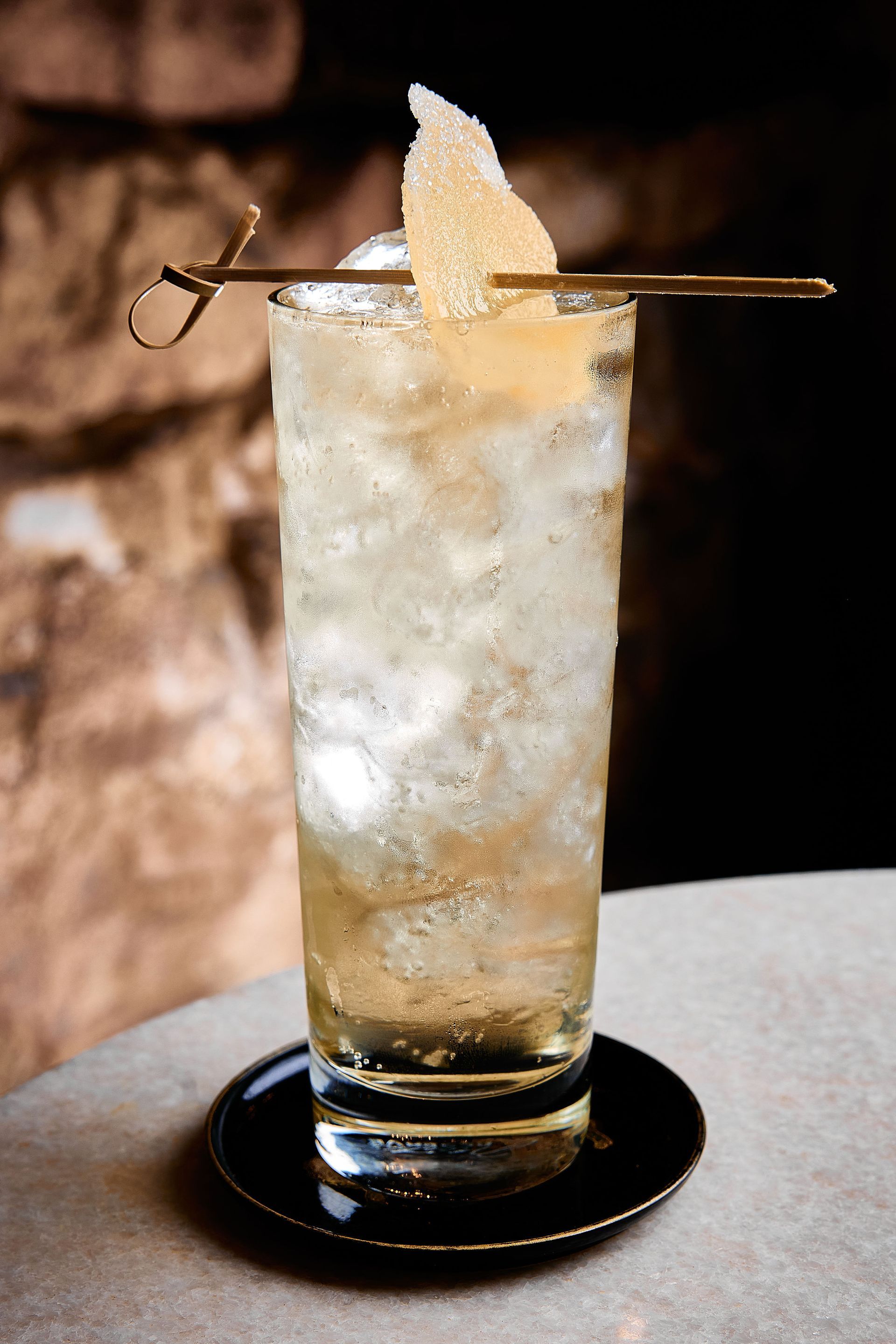 signature cocktail at the point in prescott