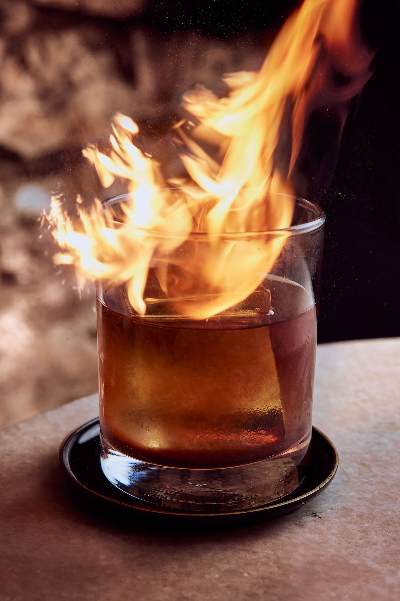 signature cocktail at the point in prescott