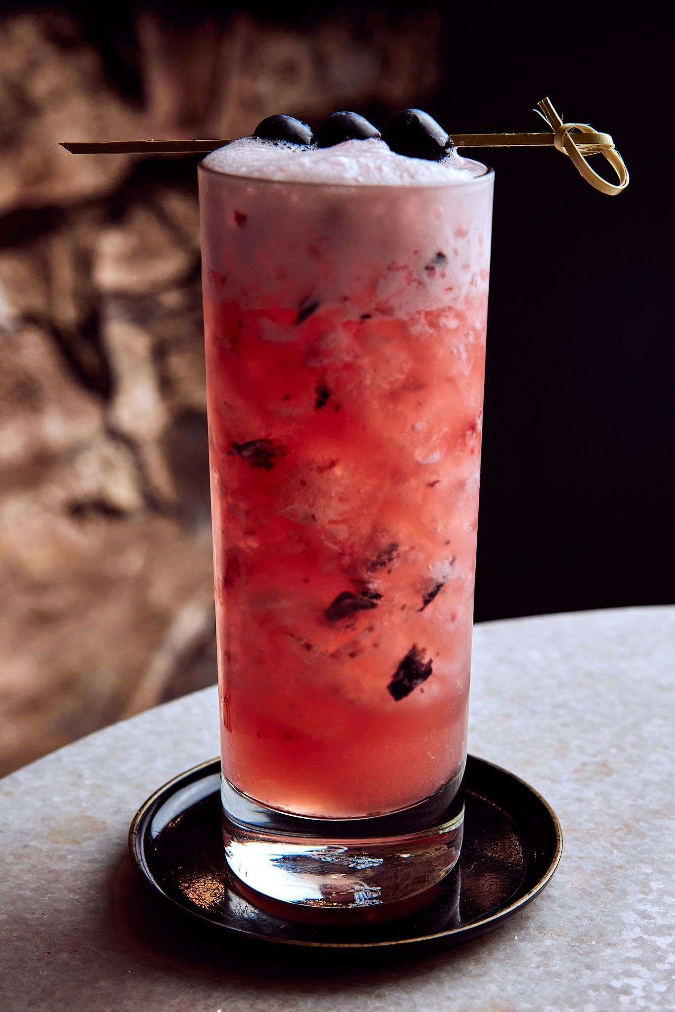 signature cocktail at the point in prescott