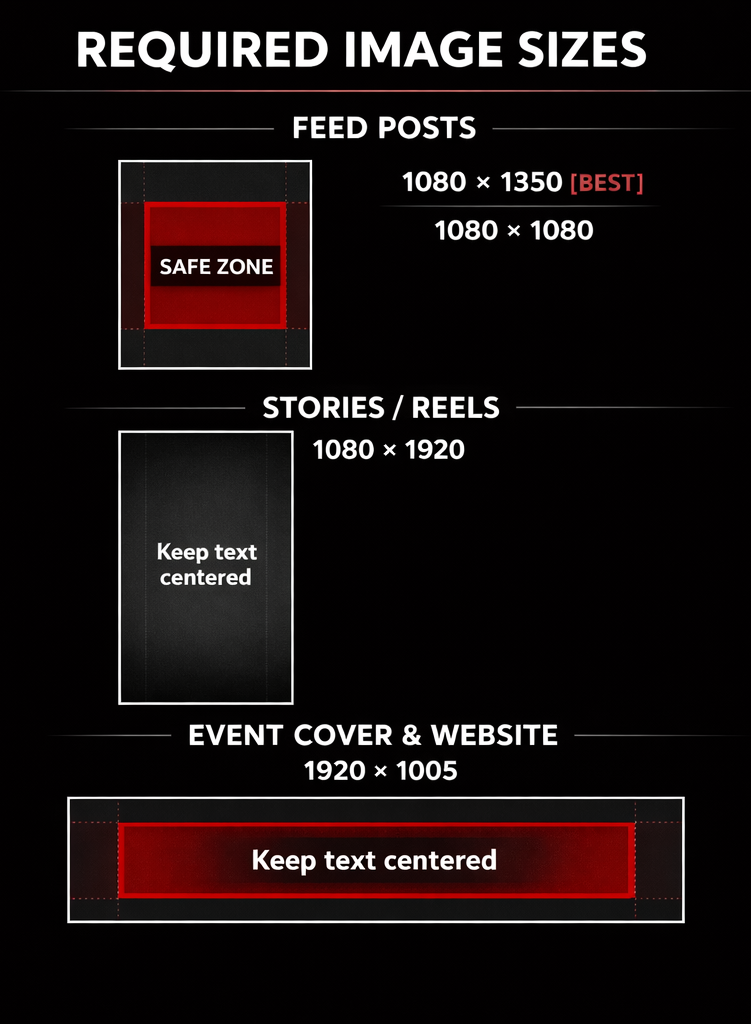 promo sizes