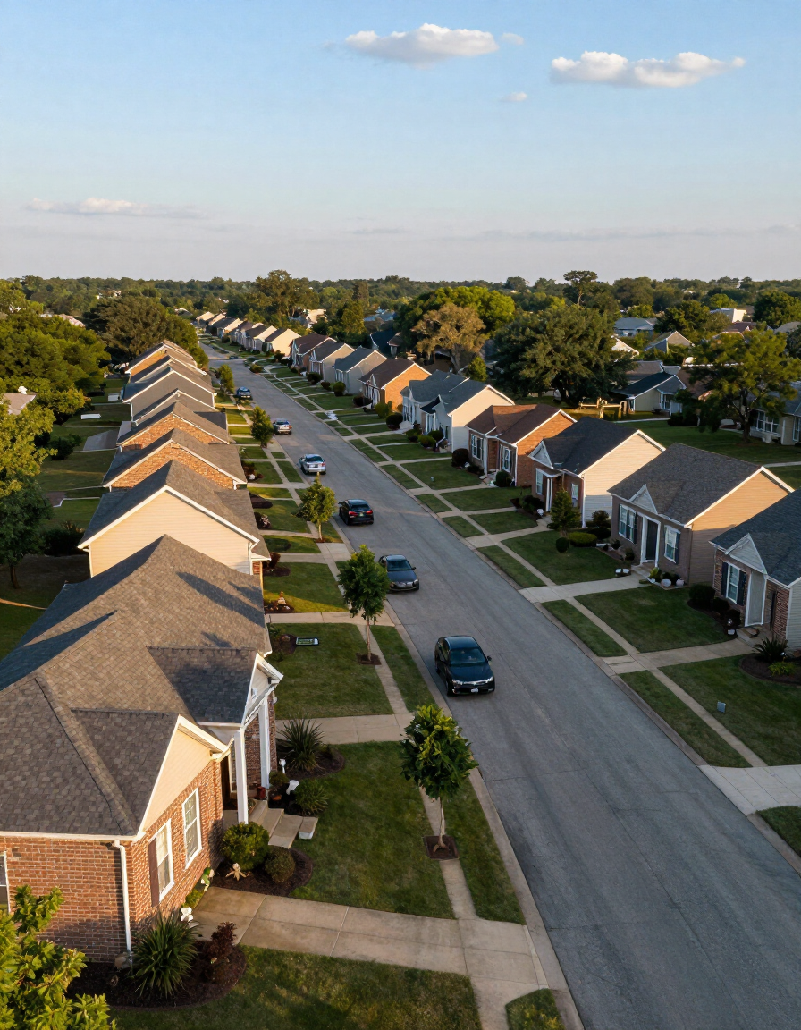 O'Fallon Missouri residential subdivision.