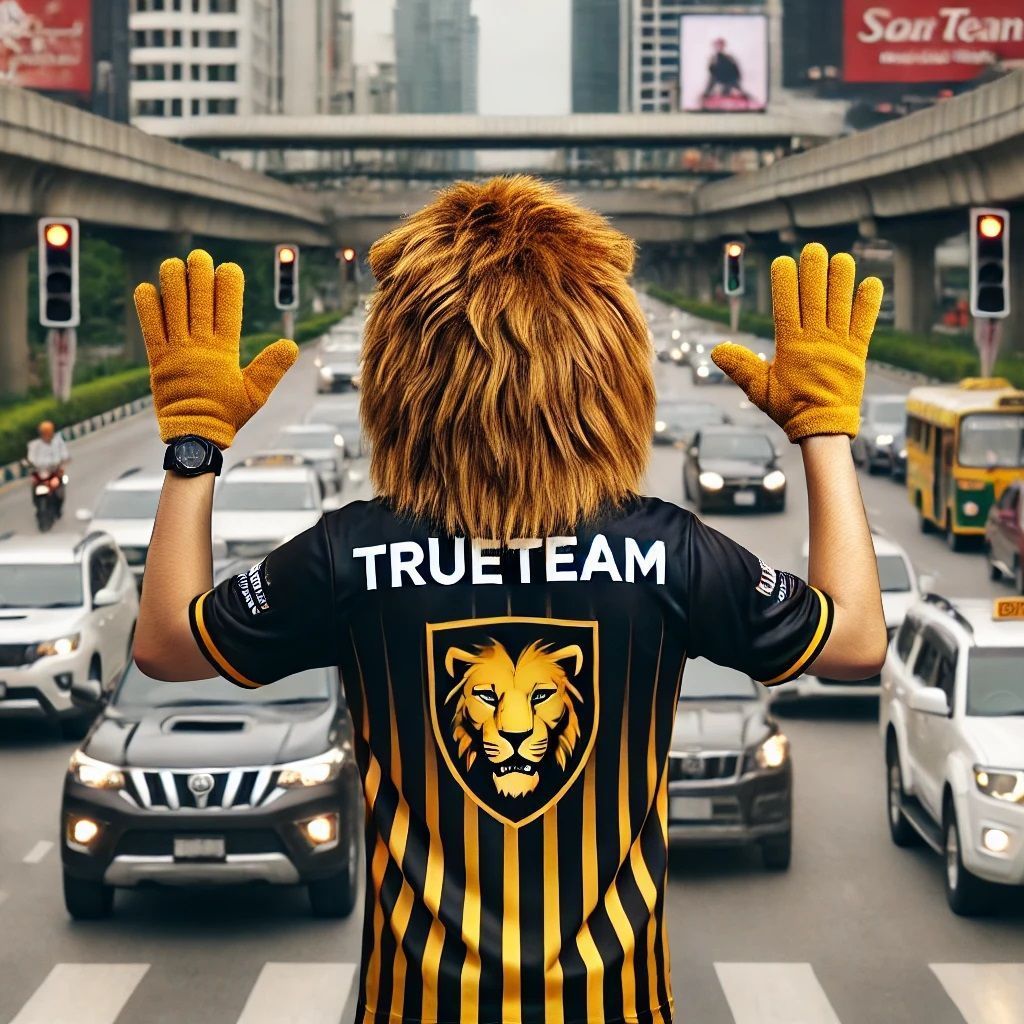 TrueTeam Marketing Lion Stopping Bad Traffic