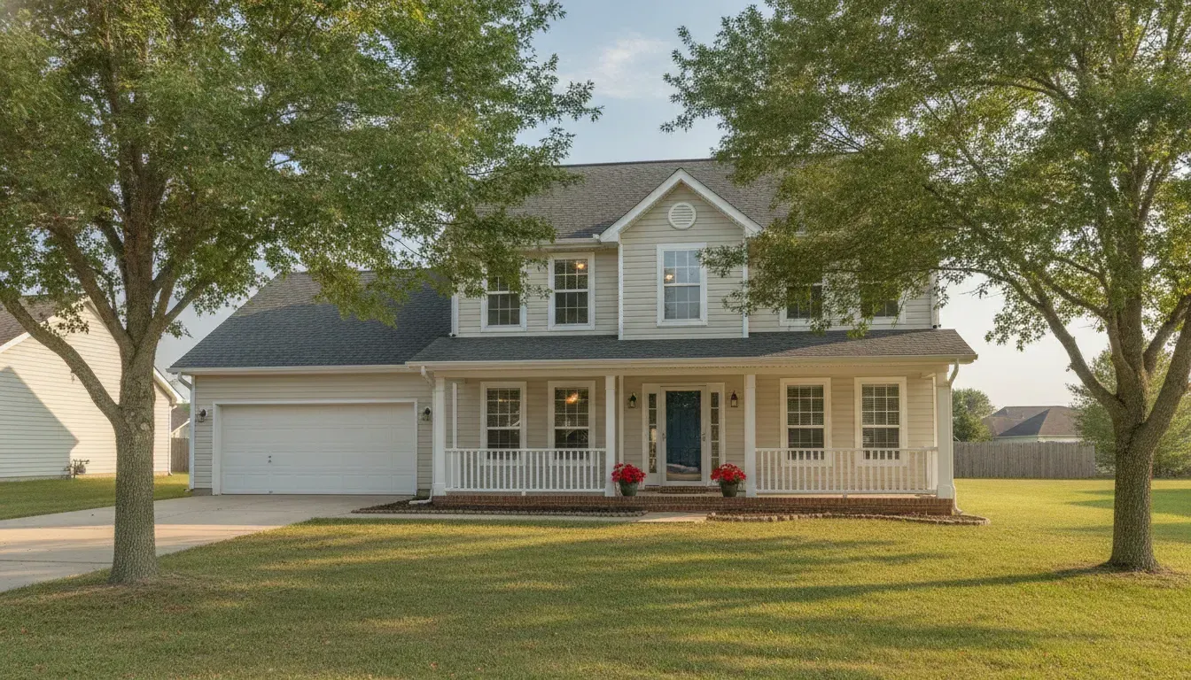 Well-maintained rental house in the Midwest