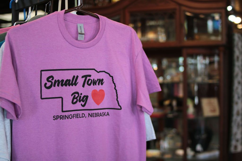 Pink t-shirt with 