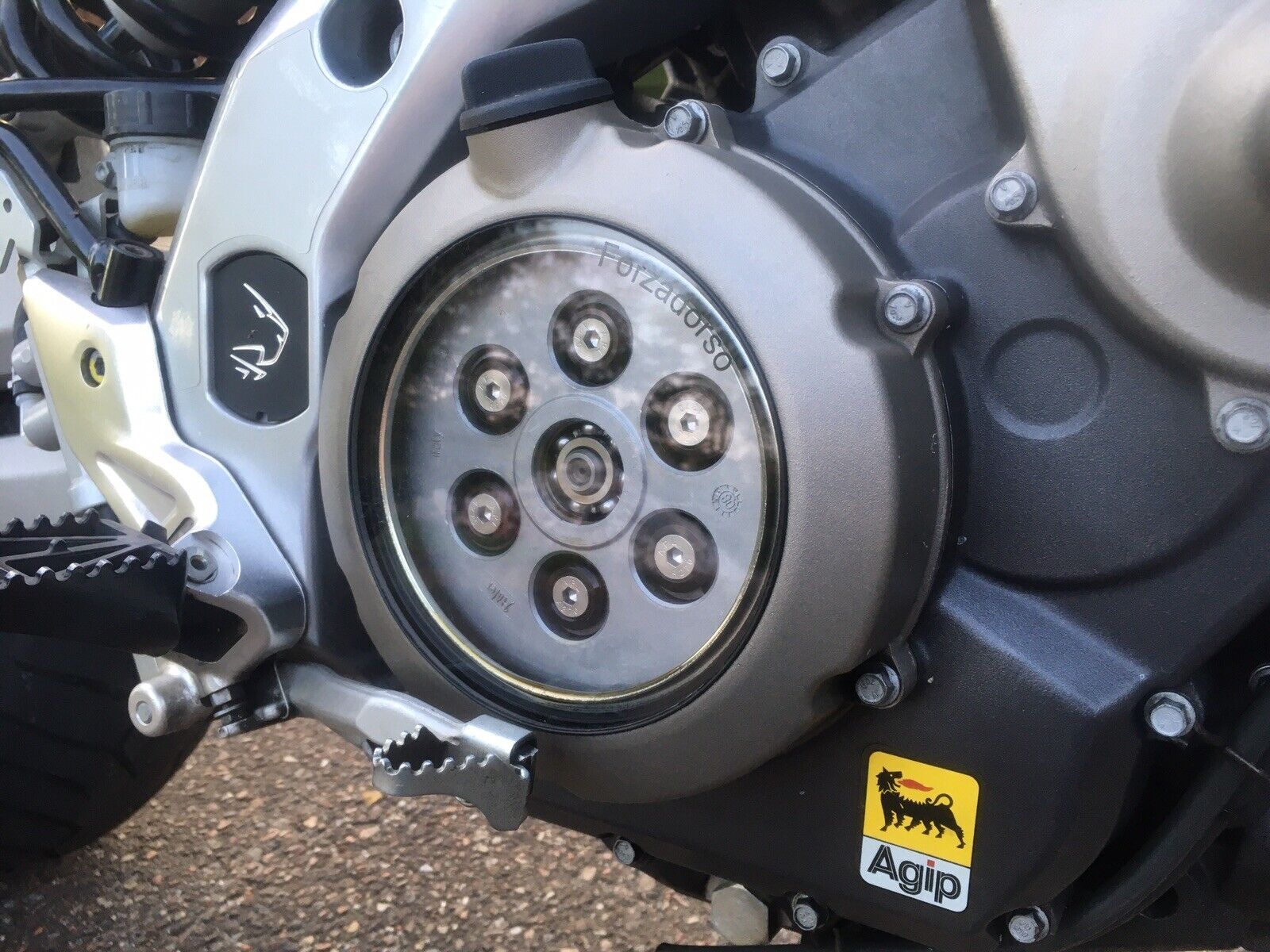 Clear Clutch Cover Set Aprilia Dorsoduro / Shiver 750 Forzadorso