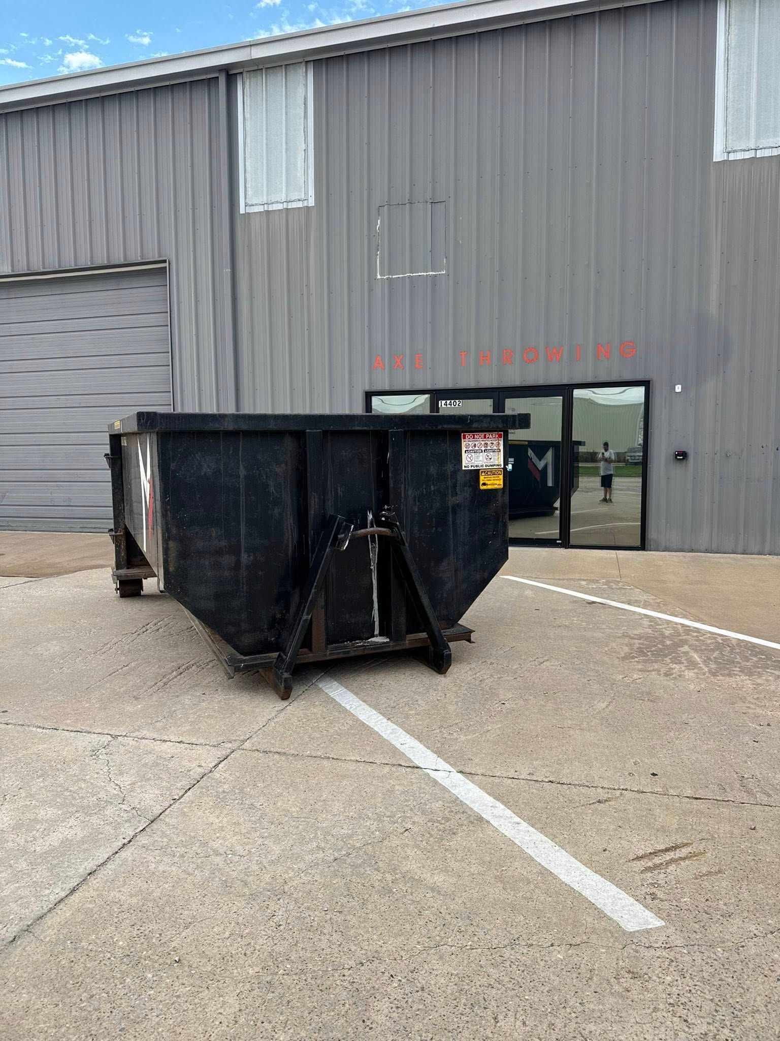 10 yard dumpster jones, ok