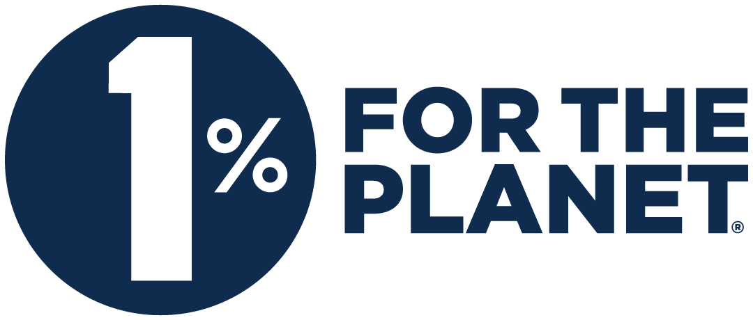 A logo for the company called 1 % for the planet