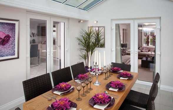 French Doors interior