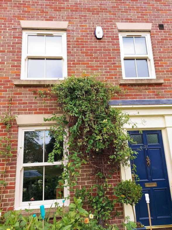 Cream sliding sash & casement windows, Mr K - Wymondham