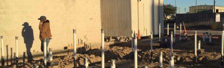 Man using a phone — Corsicana, TX — AKV Plumbing Co