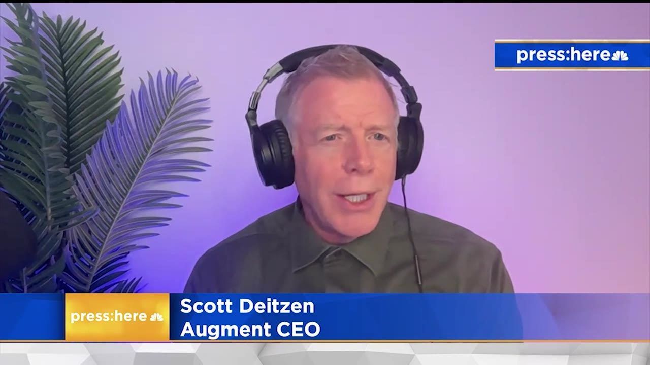 Augment: NBC Bay Area Press Here: Scott Dietzen, CEO