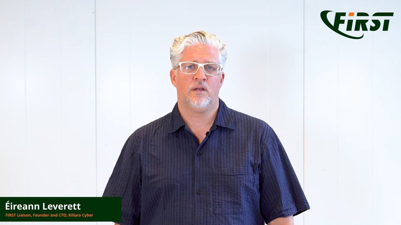 FIRST: Éireann Leverett, FIRST Liaison