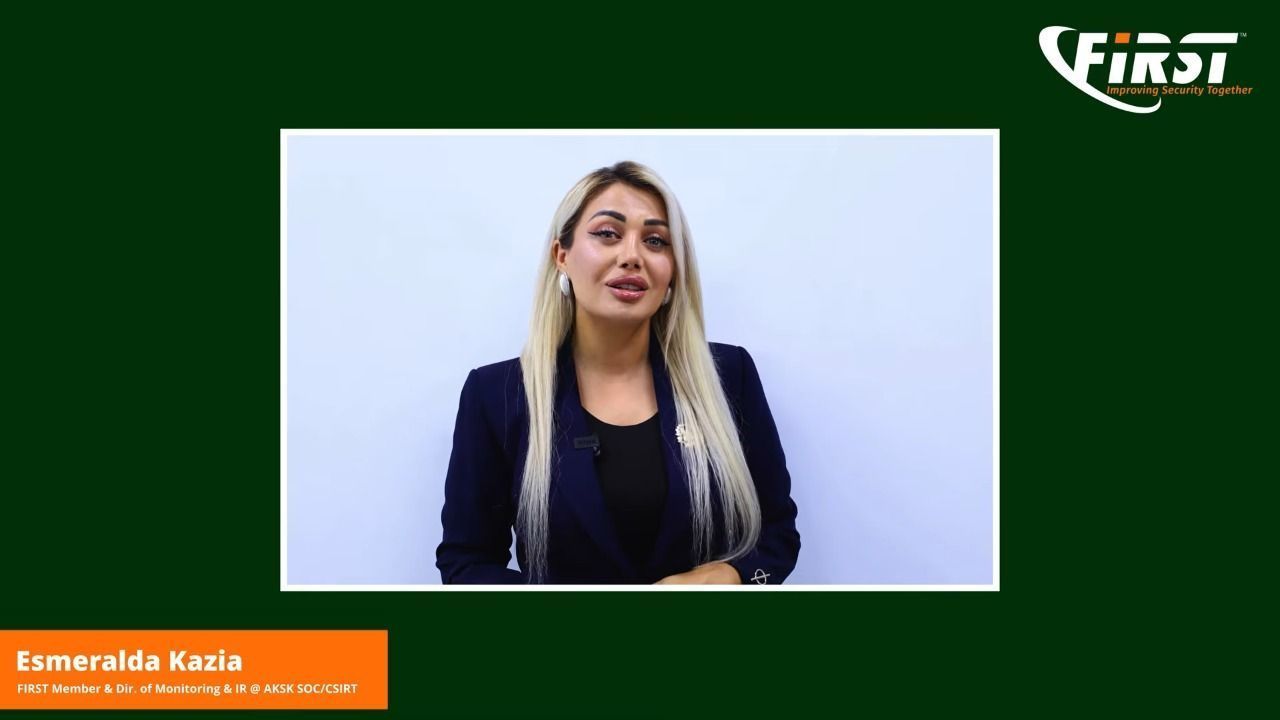 FIRST: Esmeralda Kazia, FIRST Member