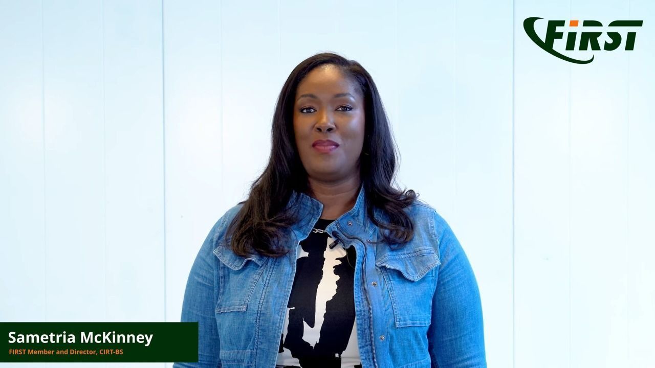 FIRST: Sametria McKinney, FIRST Member