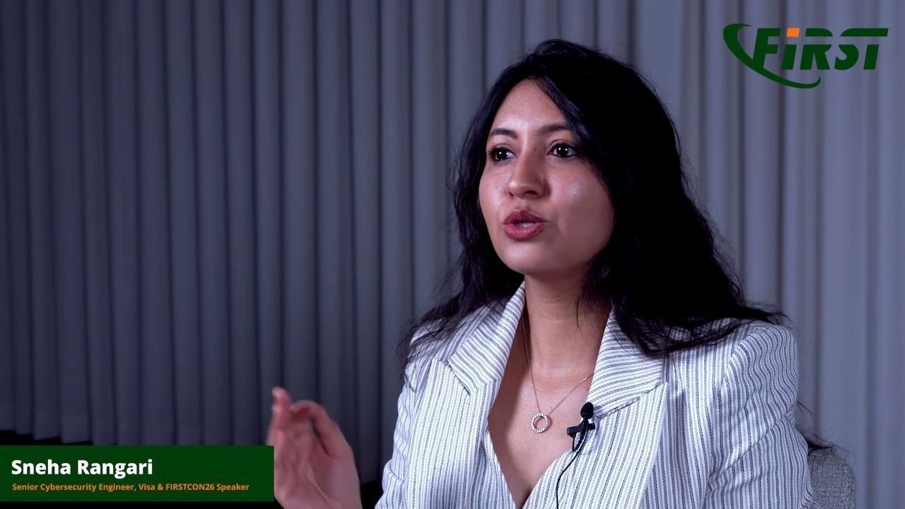 FIRST: Sneha Rangari, FIRSTCON26 Speaker