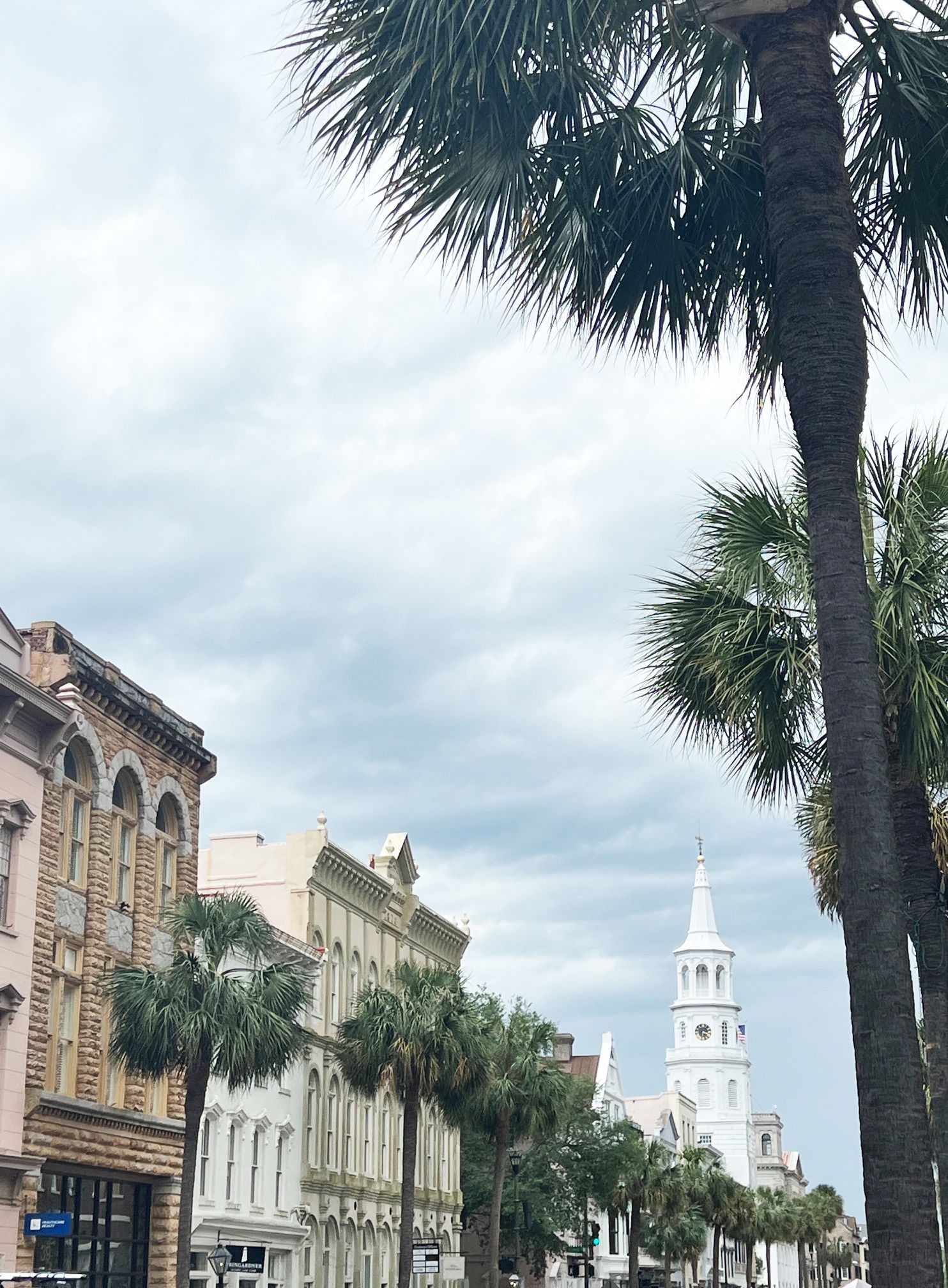 Charleston's city street view