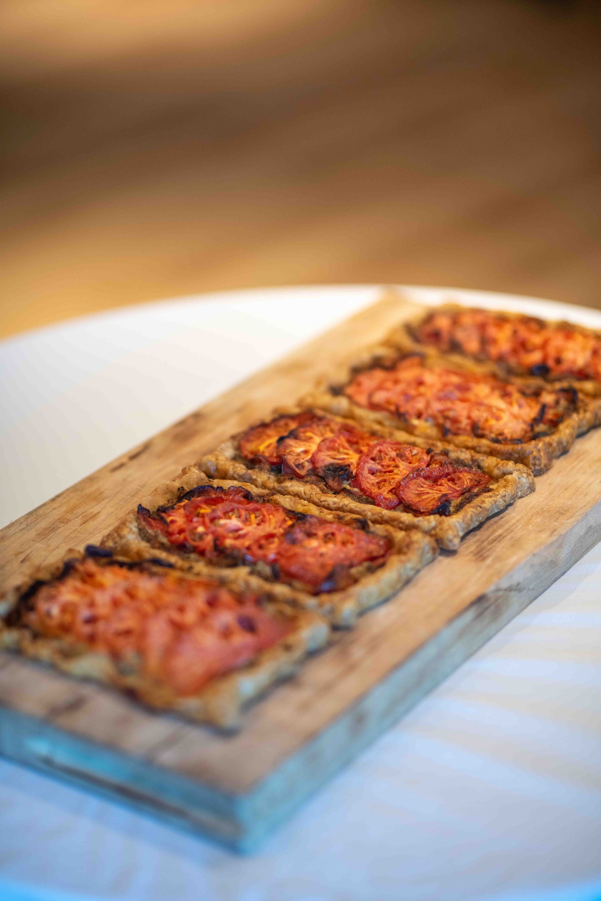 Southern Tomato Tart dish