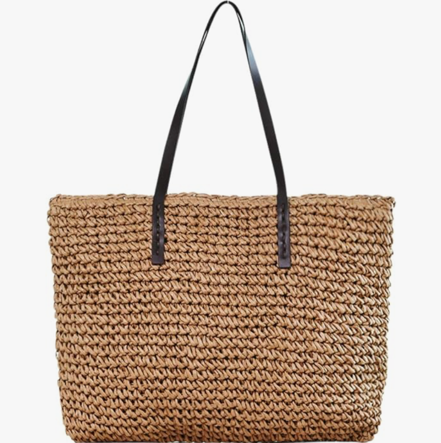 Photo credit: Amazon straw bag from Amazon