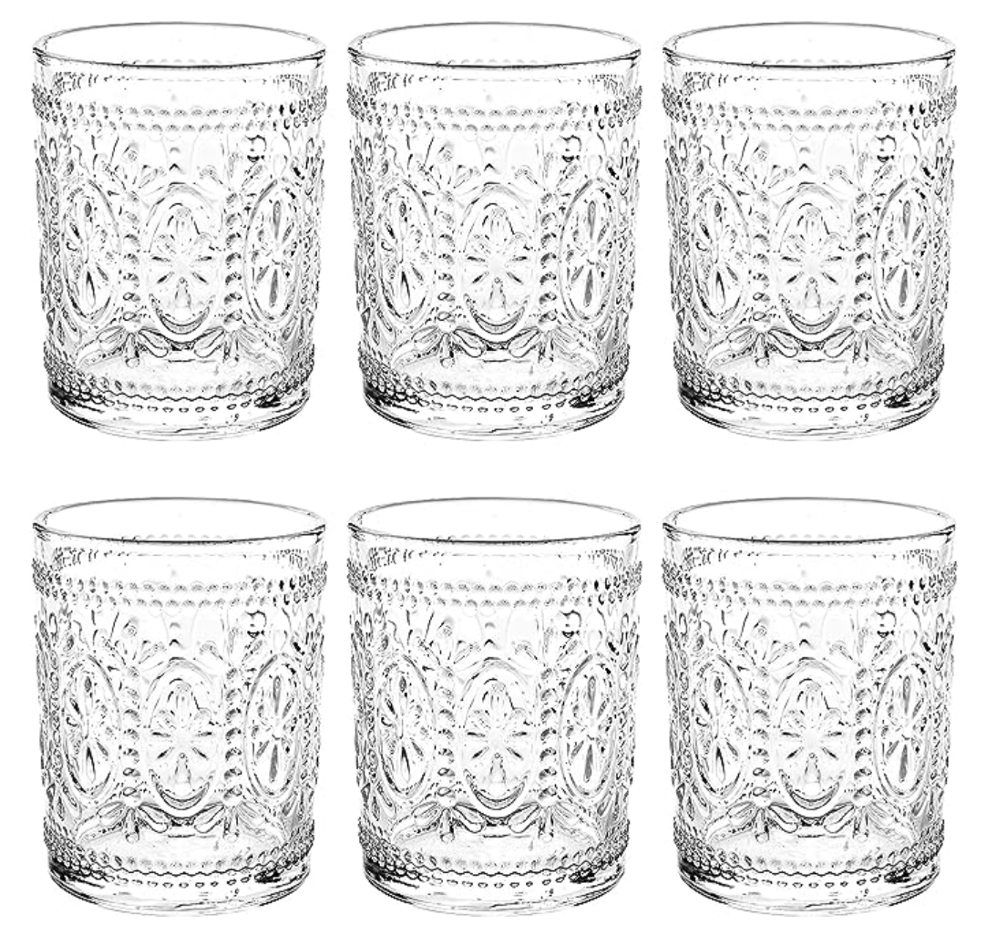 Drinking glasses from Amazon