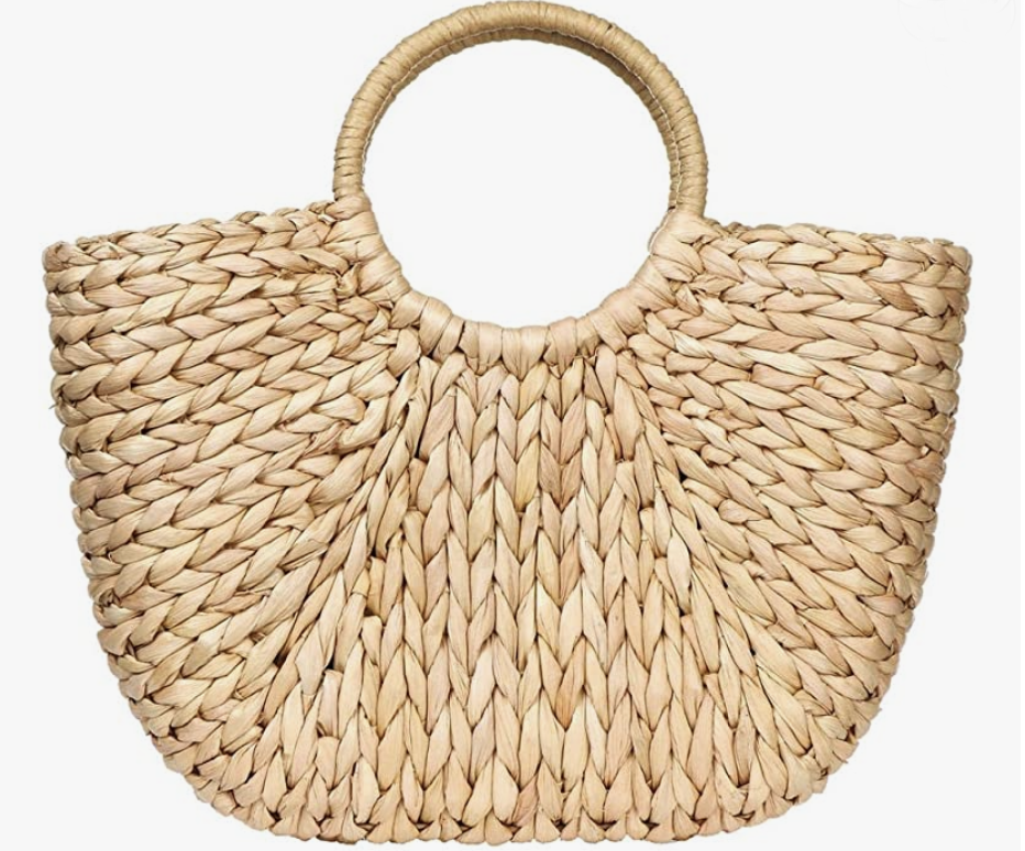 Photo credit: Amazon Rattan handbag from Amazon