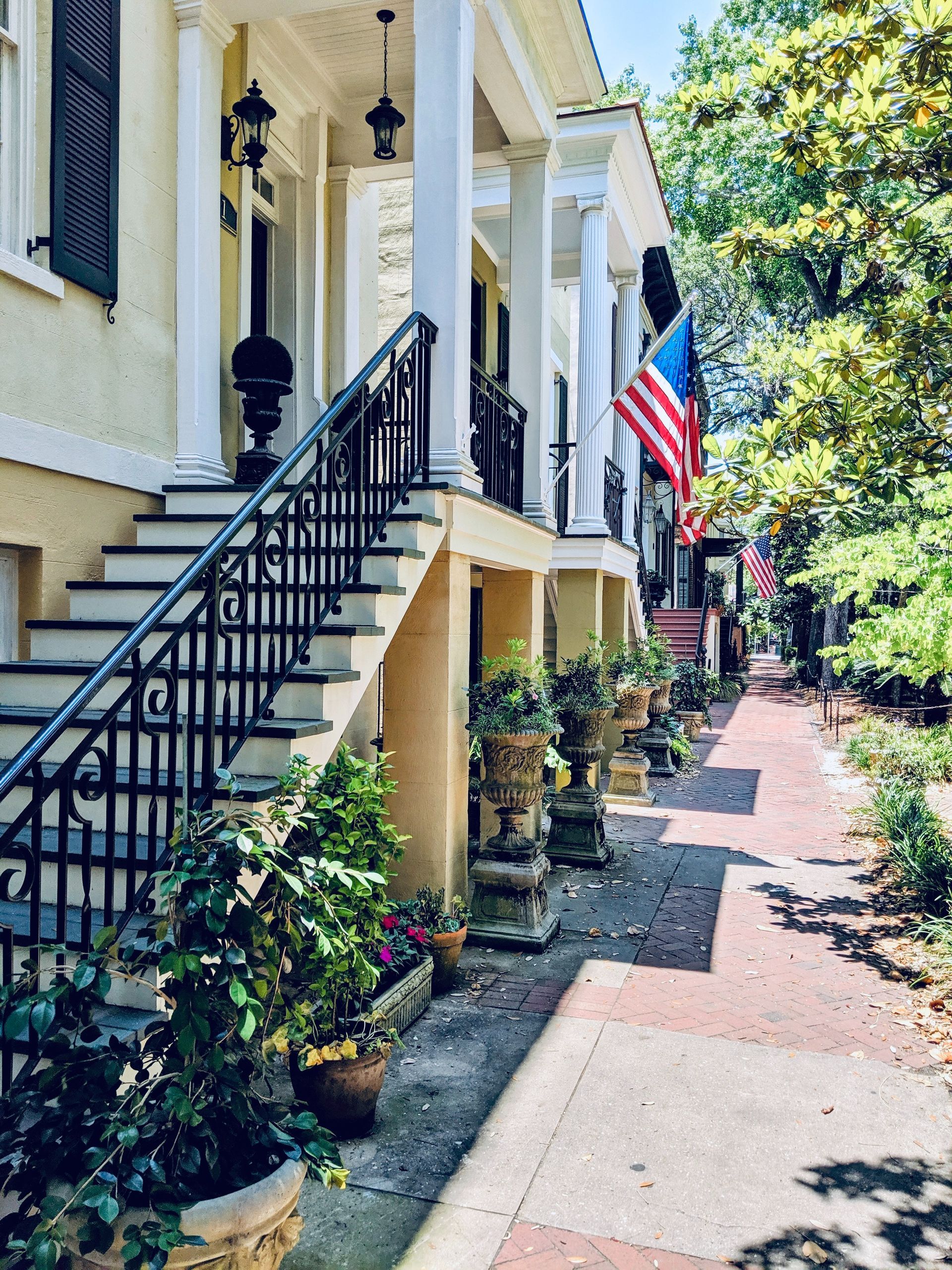The streets of Savannah