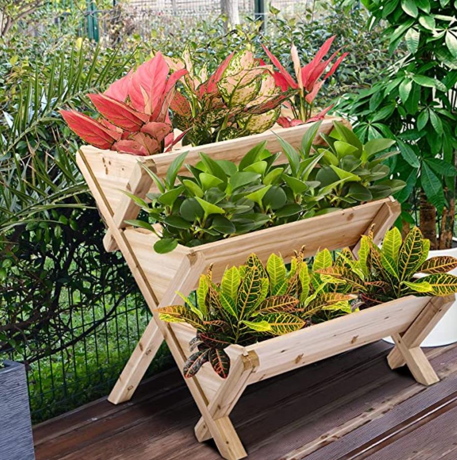 Three tier planter from Amazon