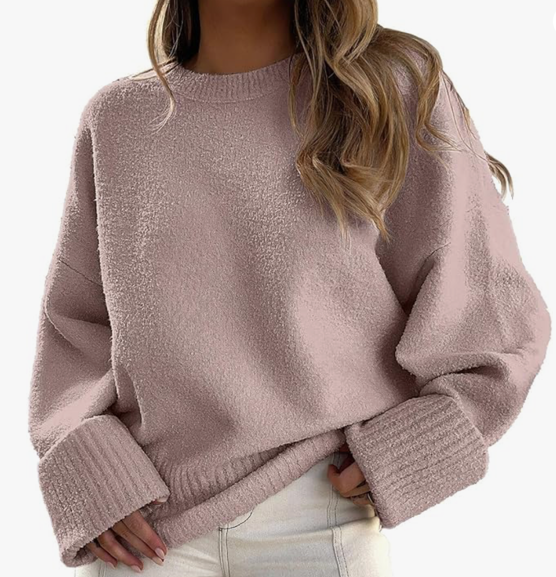 Photo credit: Amazon Purple sweater from Amazon