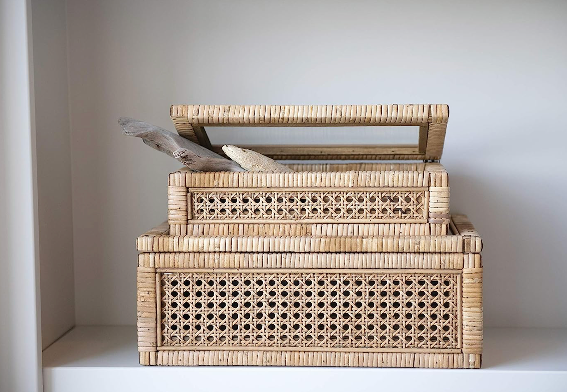 rattan boxes from Amazon