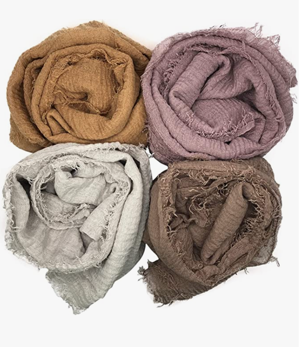 Photo credit: Amazon Scarves from Amazon