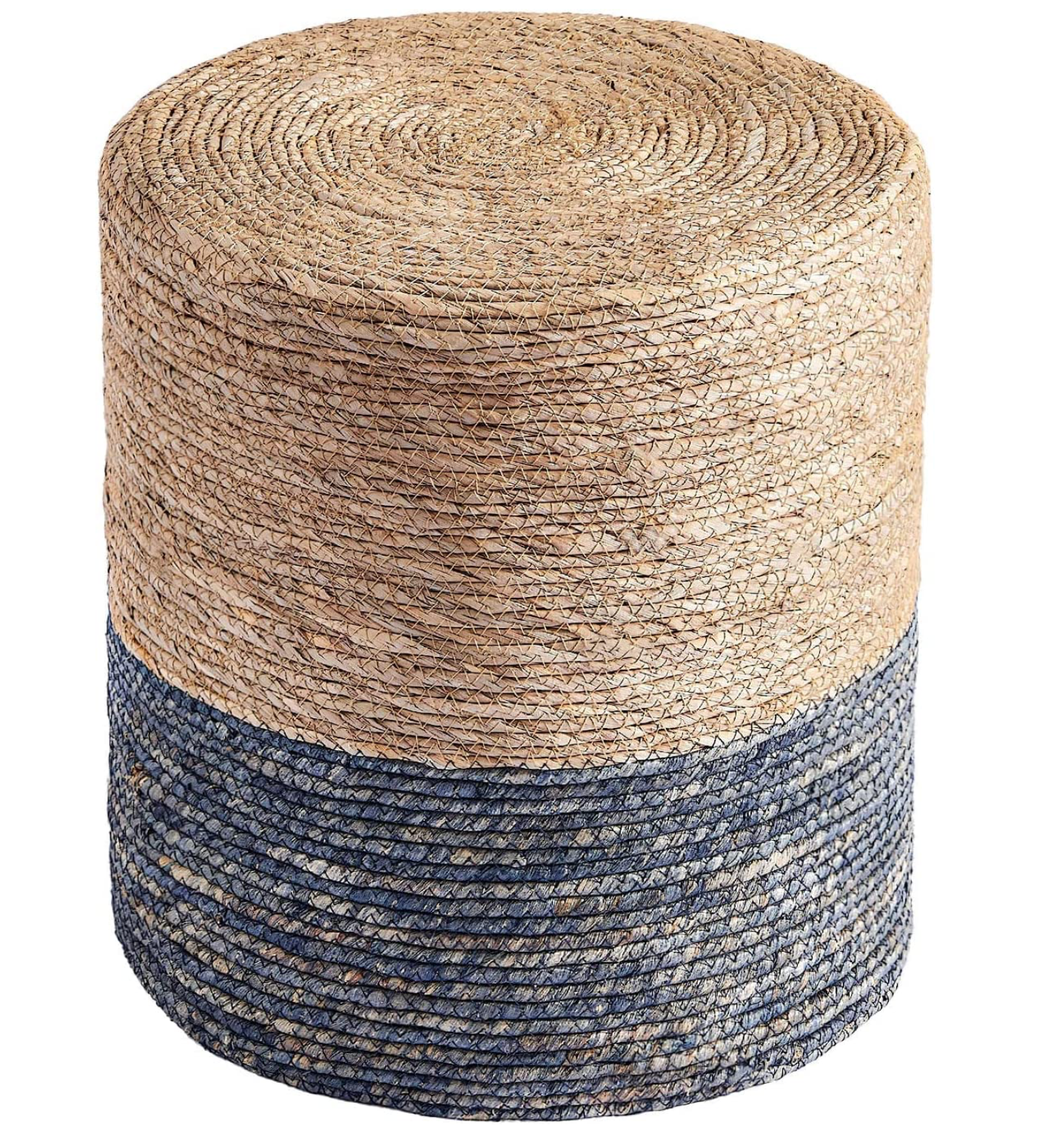 Seagrass ottoman