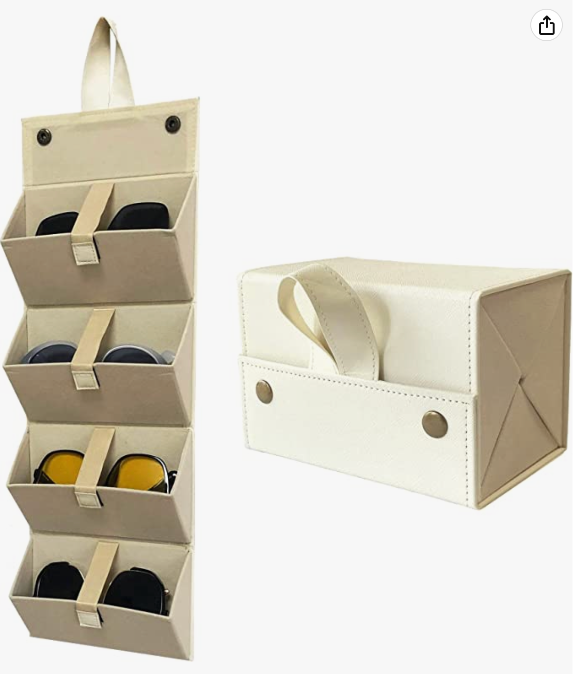 sunglass holder from Amazon