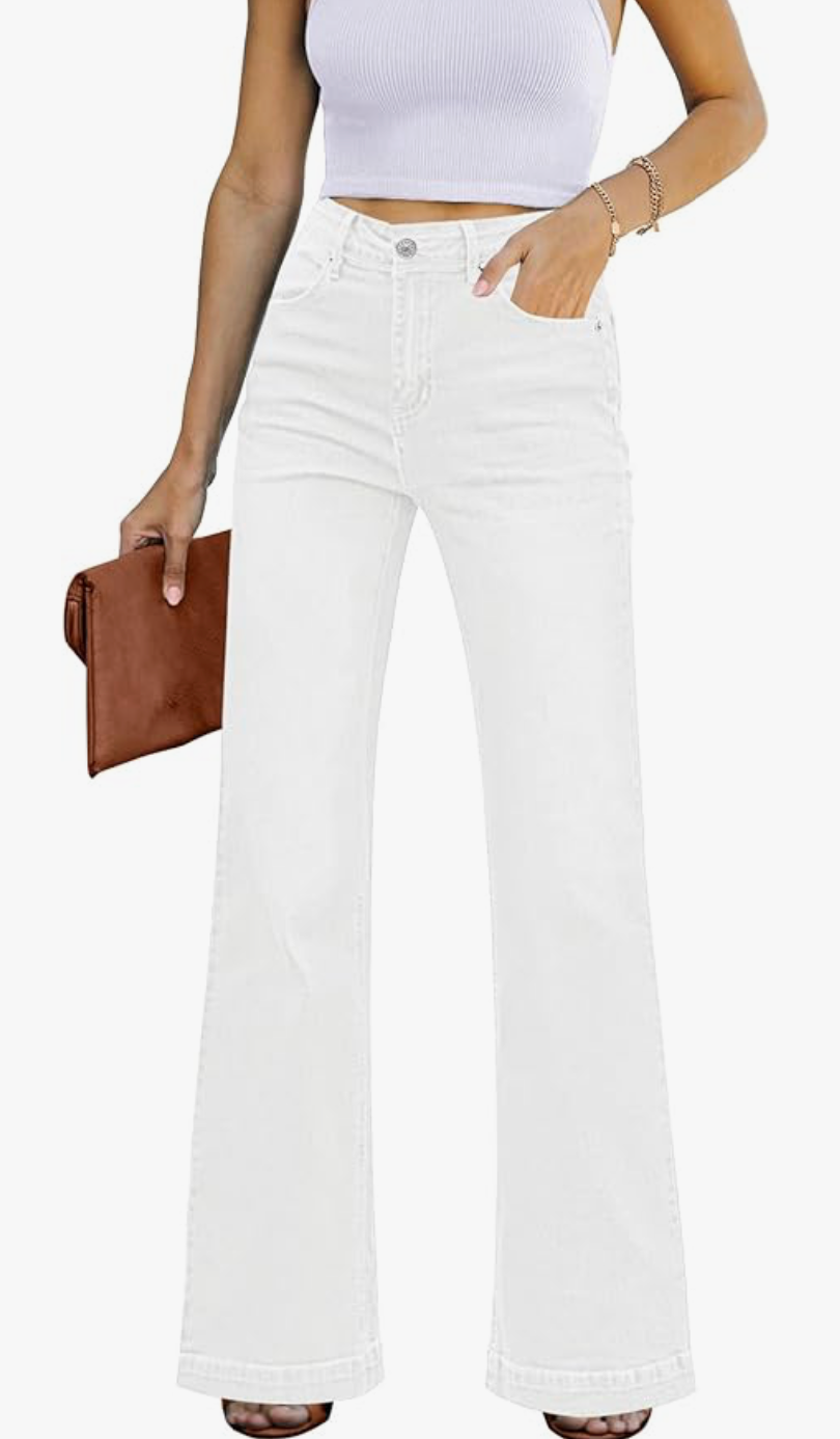 Photo credit: Amazon White jeans from Amazon