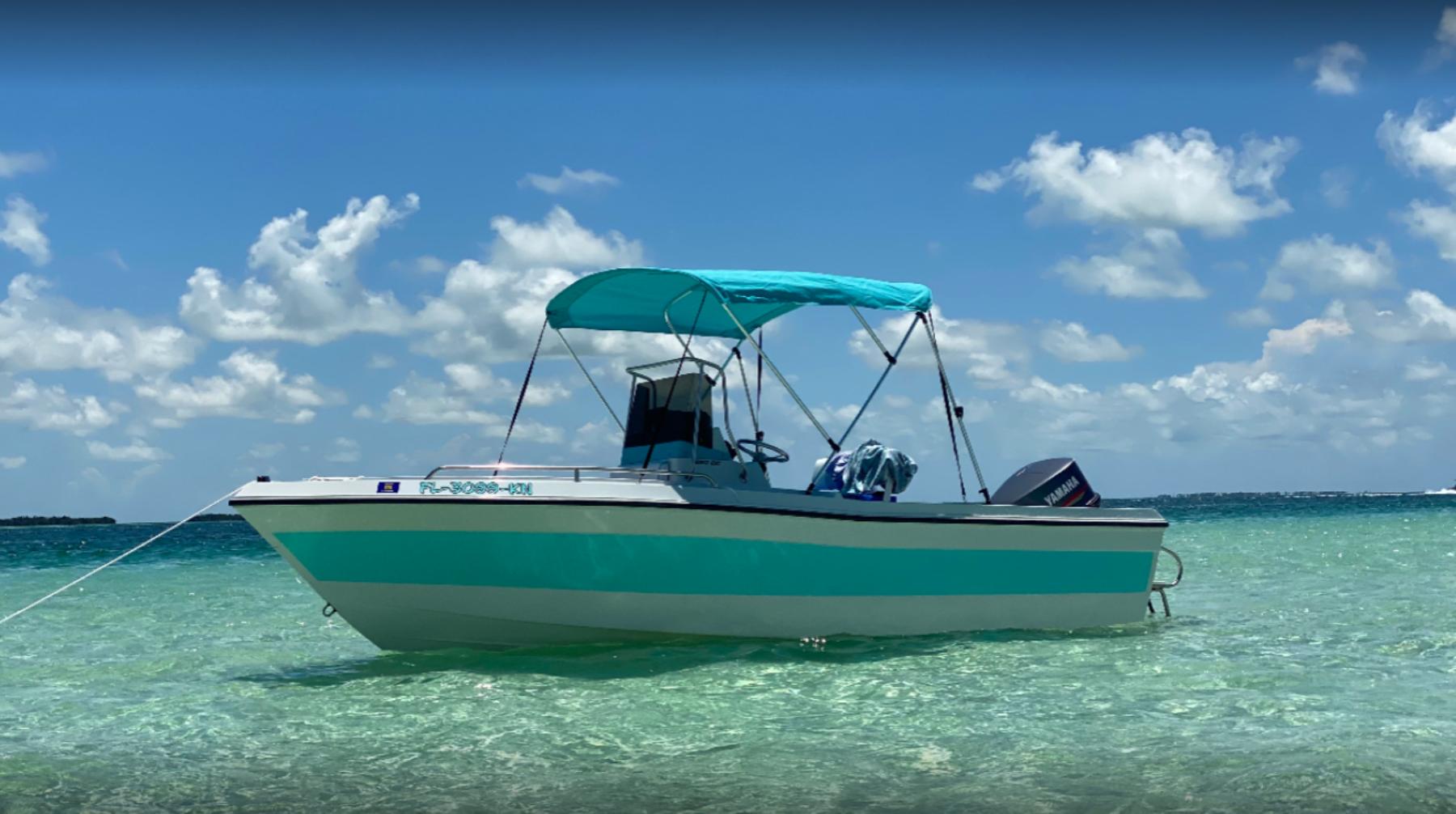 Boat at sea