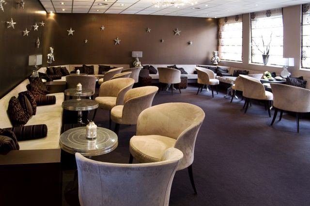 commercial seating setting