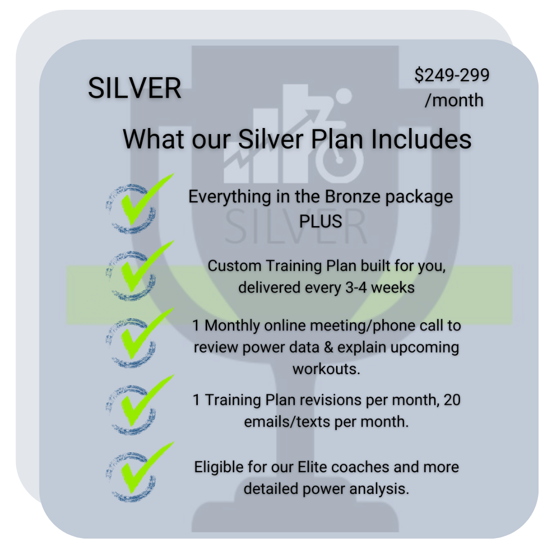 A silver plan includes everything in the bronze package plus