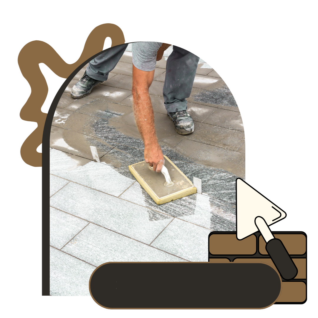 Riverhead basement waterproofing project with sump pump installation underway