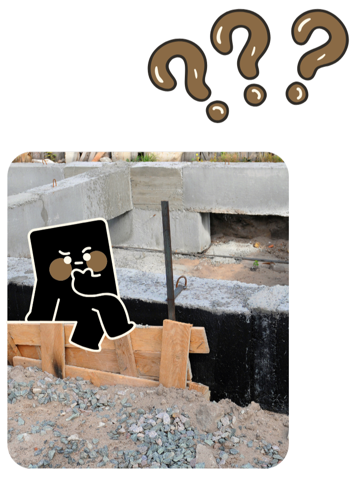 Basement wall crack repair in unfinished residential basement area