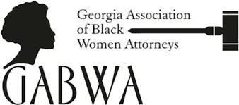 The logo for the georgia association of black women attorneys.