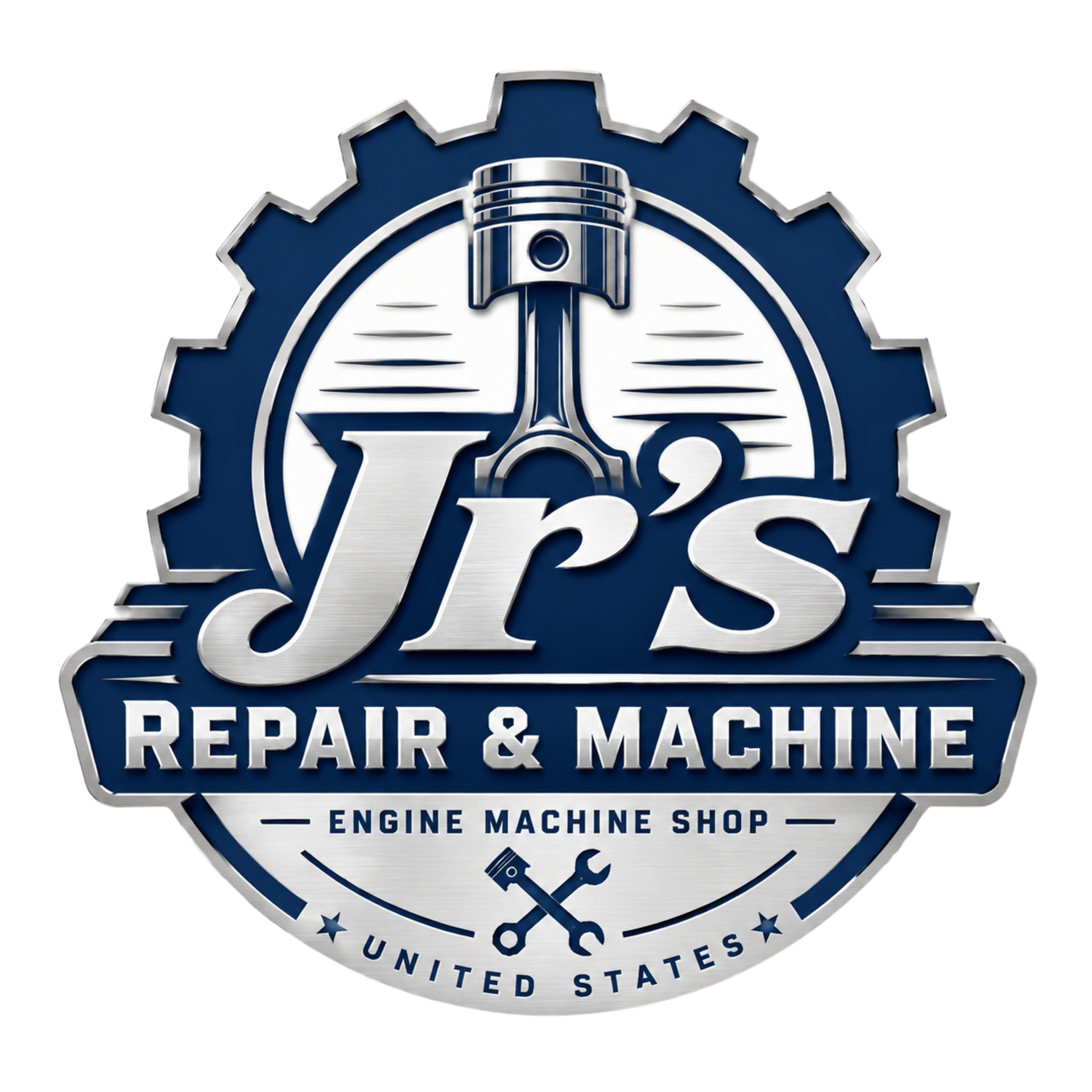 Jr's Repair & Machine Logo