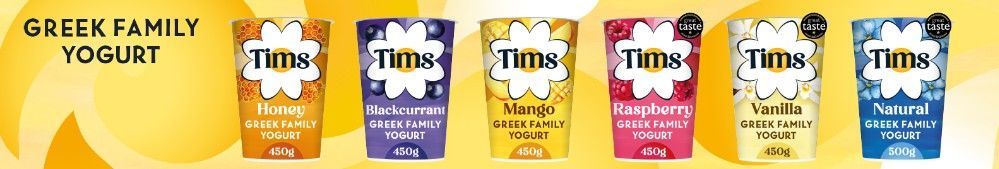 Tims Dairy New Look Greek Style Yogurts