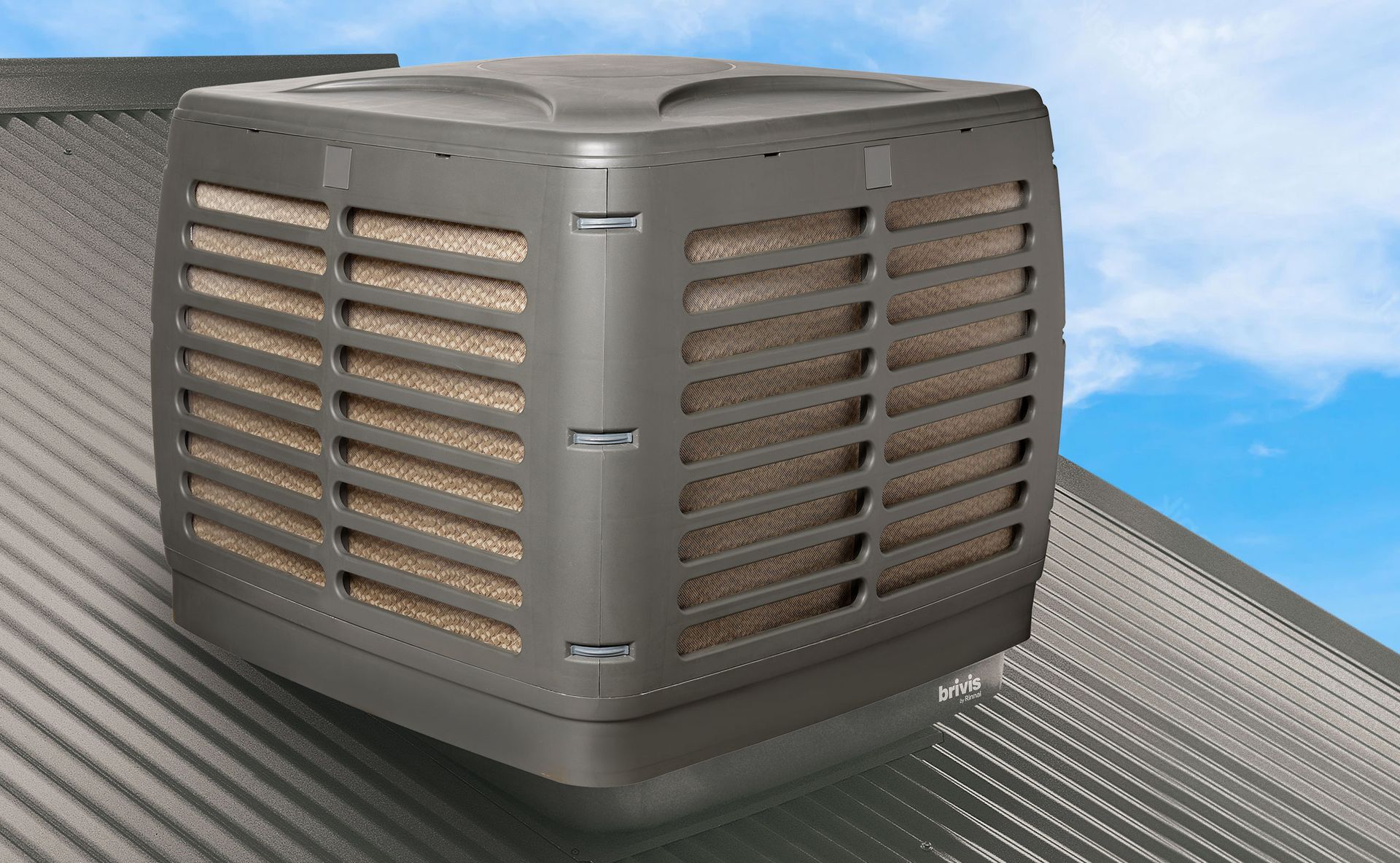 New evaporative air conditioner replacement installation in Adelaide