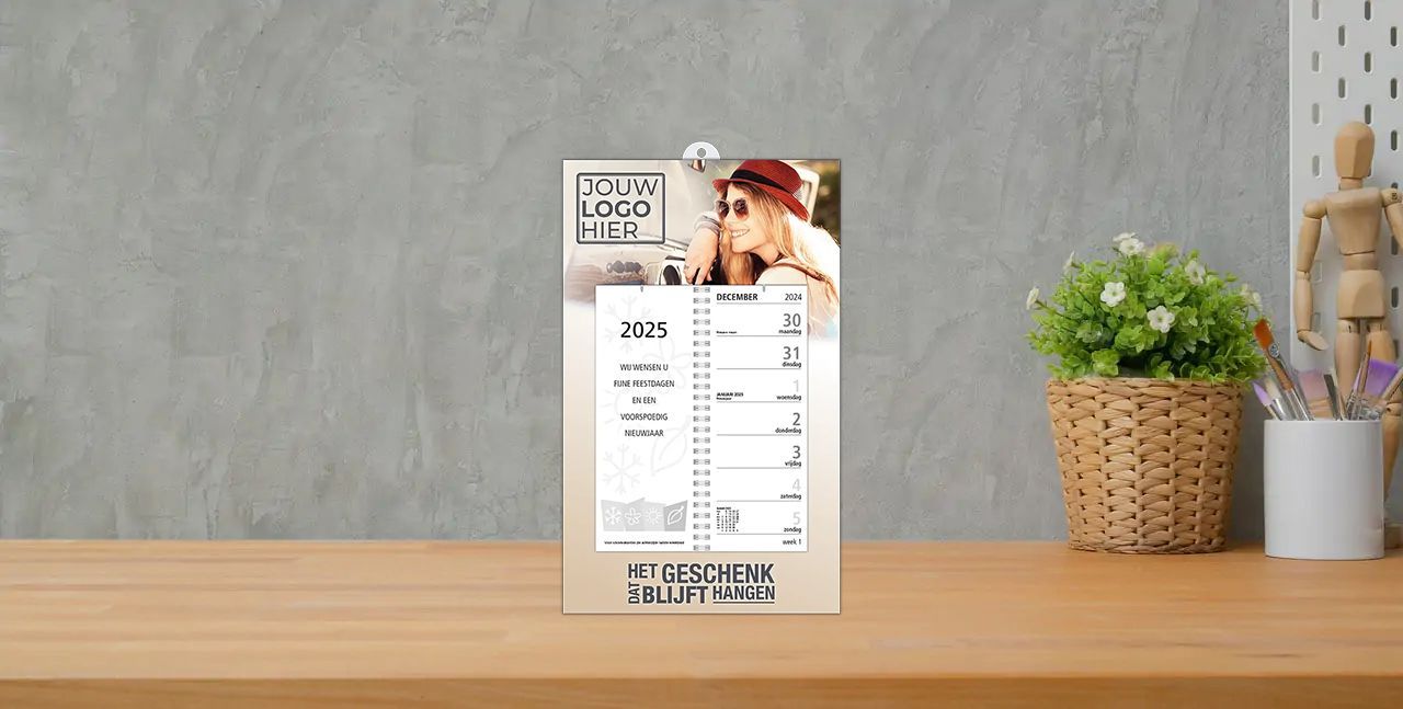 Blijf in beeld met een kalender als relatiegeschenk