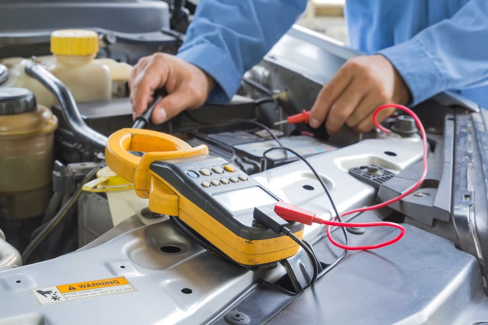 Checking Car Battery - Auto Electrical In Aitkenvale, QLD