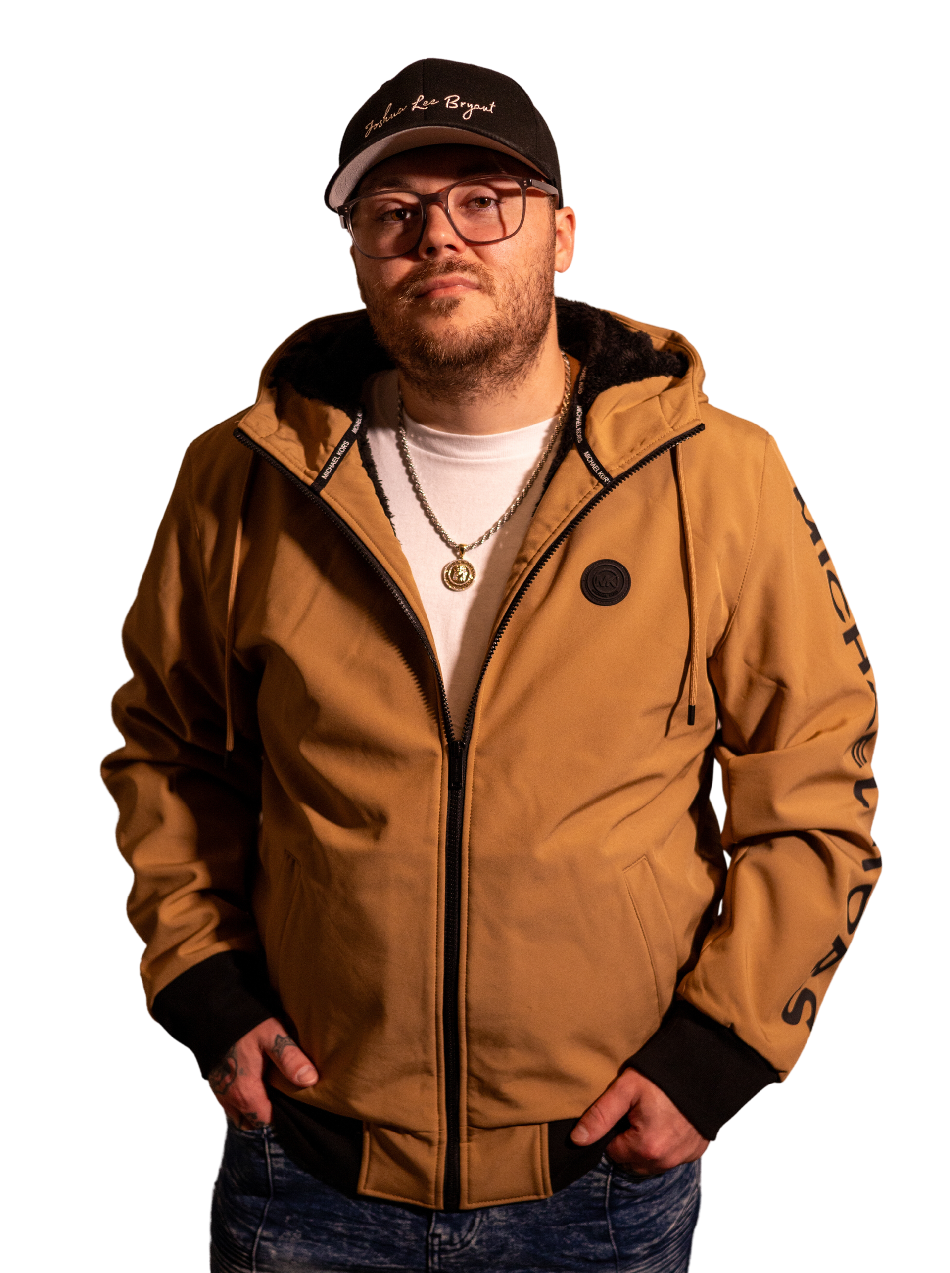 Joshua Lee Bryant in a jacket