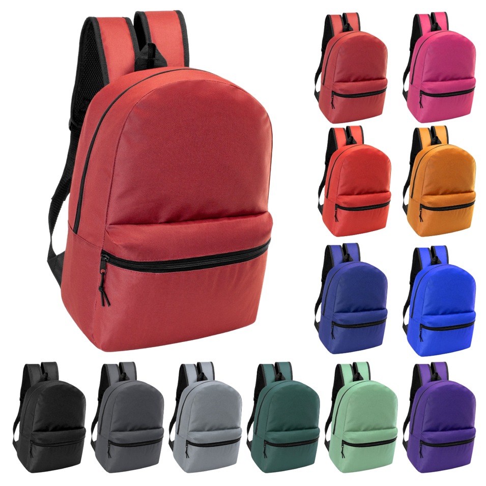 17 Inch Basic Backpack