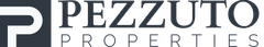 A logo for pezzuto properties is shown on a white background