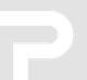 A white letter p on a gray background.