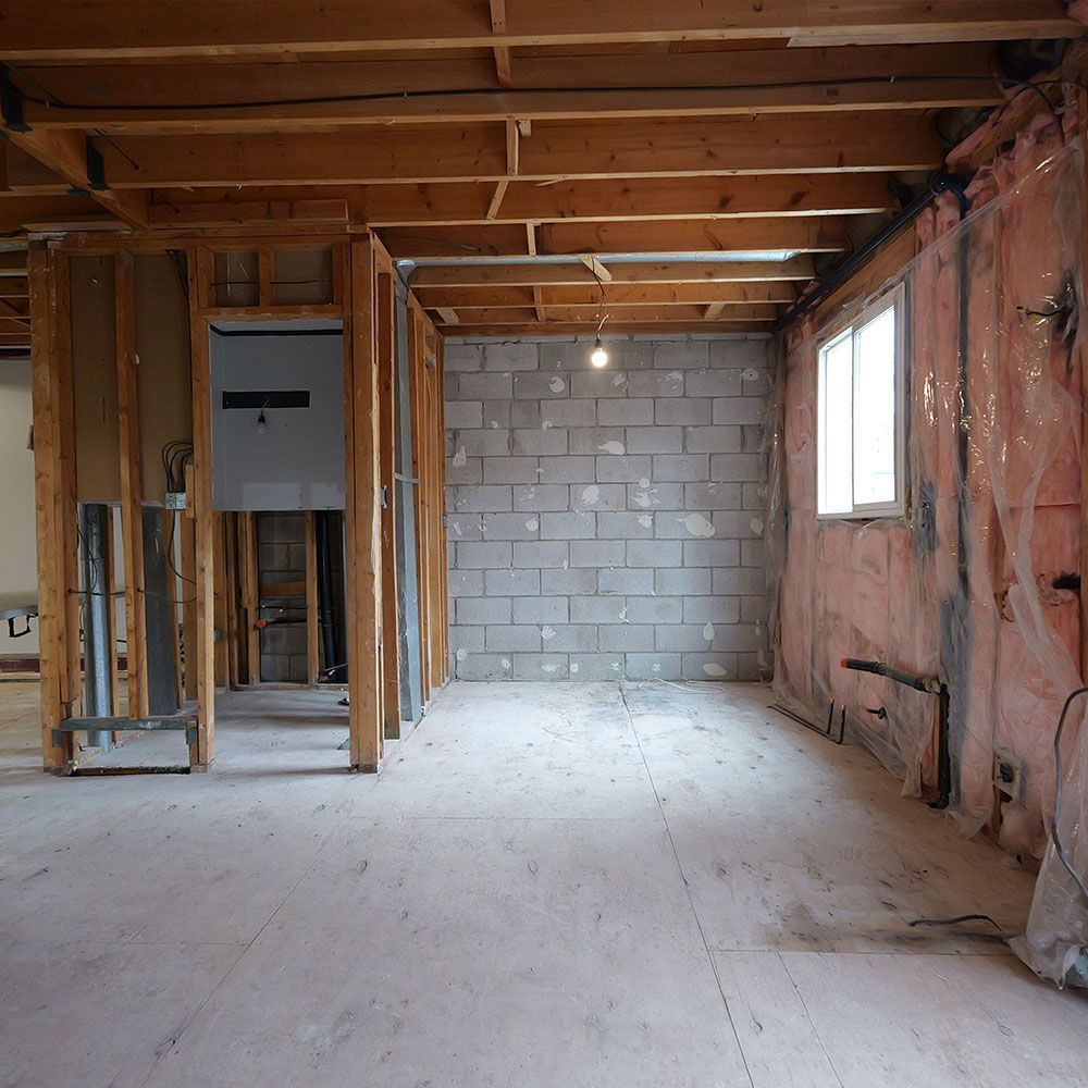 home remodeling under construction