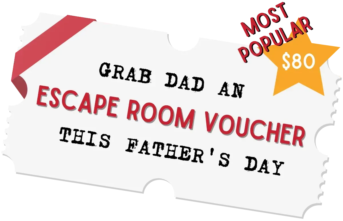 Escape This escape rooms Father's Day gift vouchers
